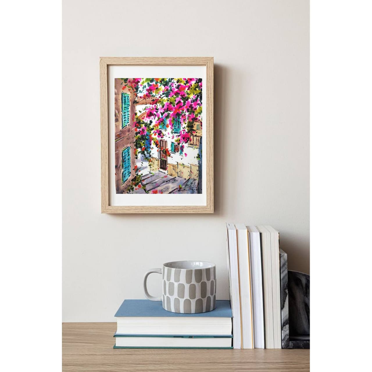 Italy painting Original watercolor painting — image 1